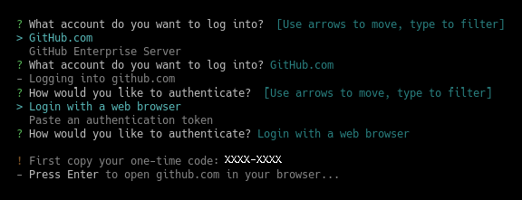 Account login prompt screenshot